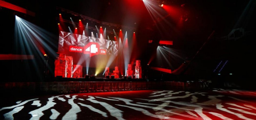 dance4life podium